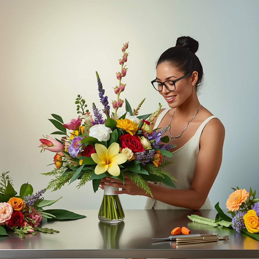 Shaklyraix Designer Creating New Arrangement