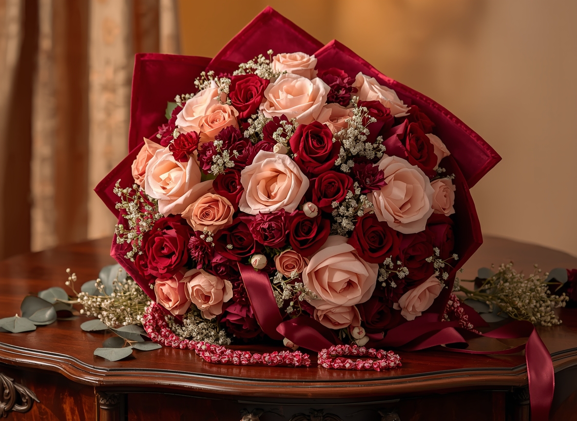 Shaklyraix Velvet Romance Bouquet